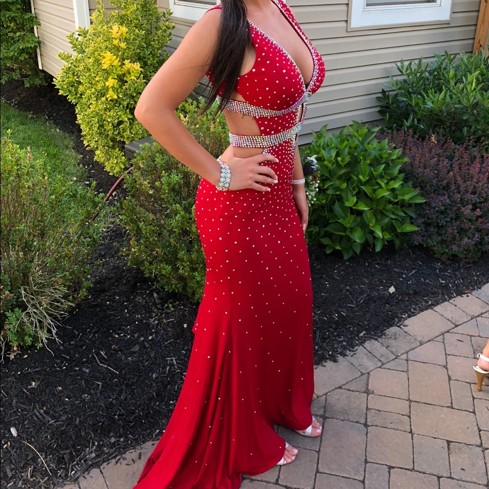Red Jovani Prom Dress